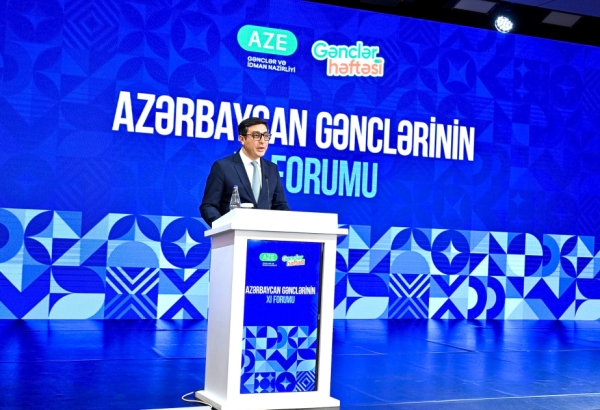 Azərbaycan Gənclərinin XI Forumunun açılış mərasimi keçirilib
